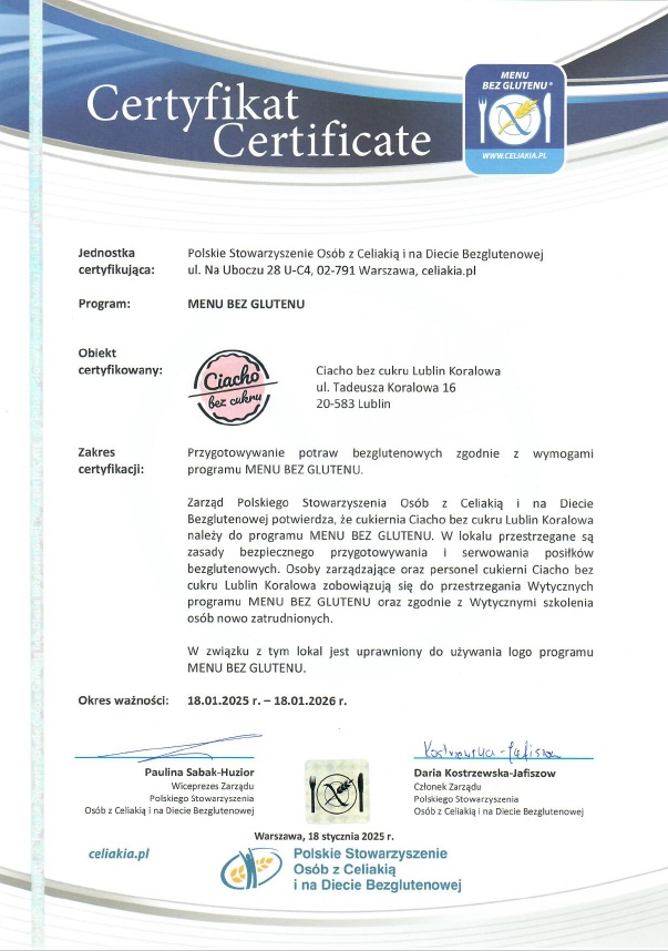  Piekarnia BEZ GLUTENU – bezpieczne i pyszne wypieki