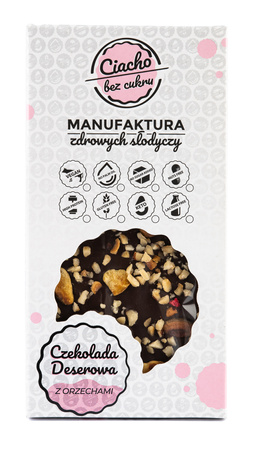 CZEKOLADA DESEROWA Z ORZECHAMI 75g