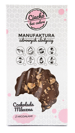 MLECZNA Z ORZECHAMI MIGDAŁOWYMI 75g