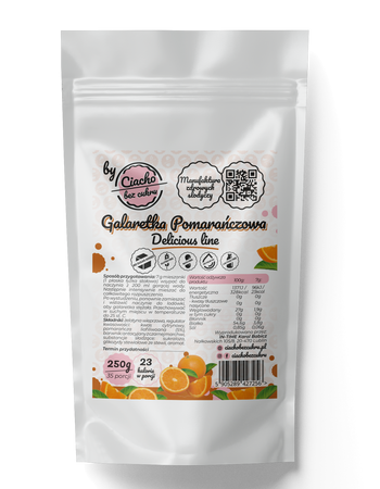 GALARETKA POMARAŃCZOWA 250g