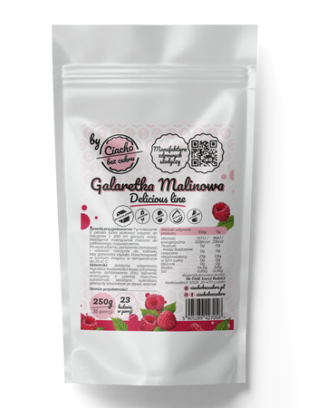 GALARETKA MALINOWA 250g