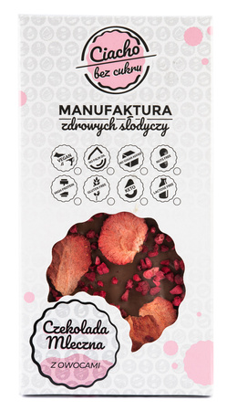 CZEKOLADA MLECZNA Z OWOCAMI 75g