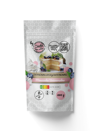 UNIWERSALNA MIESZANKA MĄK NA CIASTA 660g