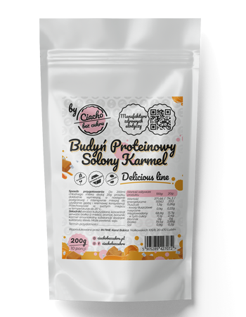 BUDYŃ PROTEINOWY SOLONY KARMEL – 200g